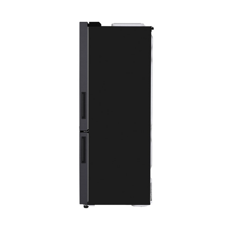 LG 420L Bottom Mount Fridge with Door Cooling in Matte Black Finish GB-455MBL - New Sigli Ltd