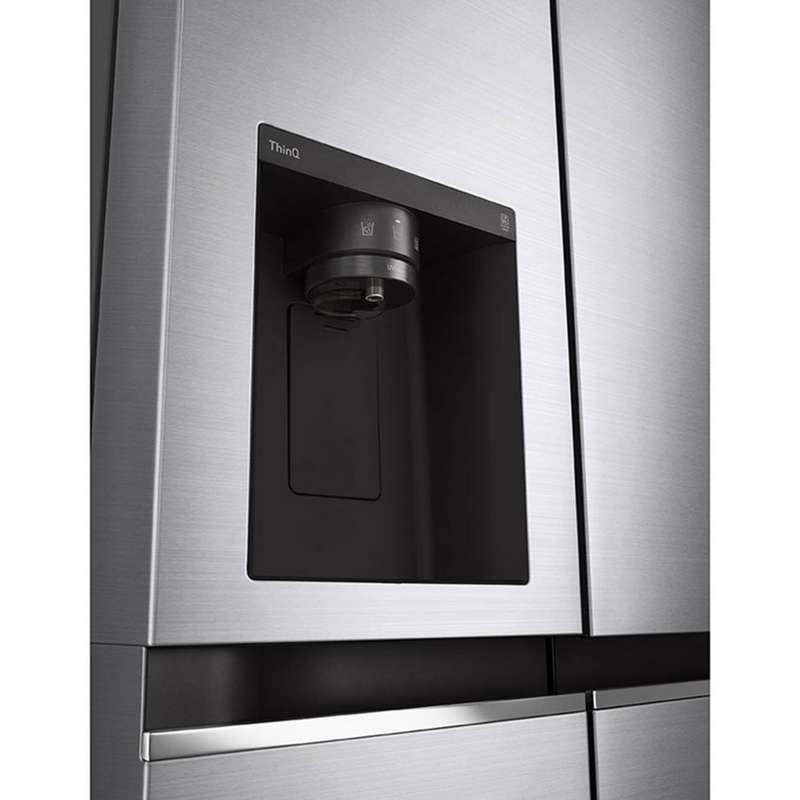 LG 635L Side by Side Fridge in Stainless Finish GS-N635PL - New Sigli Ltd